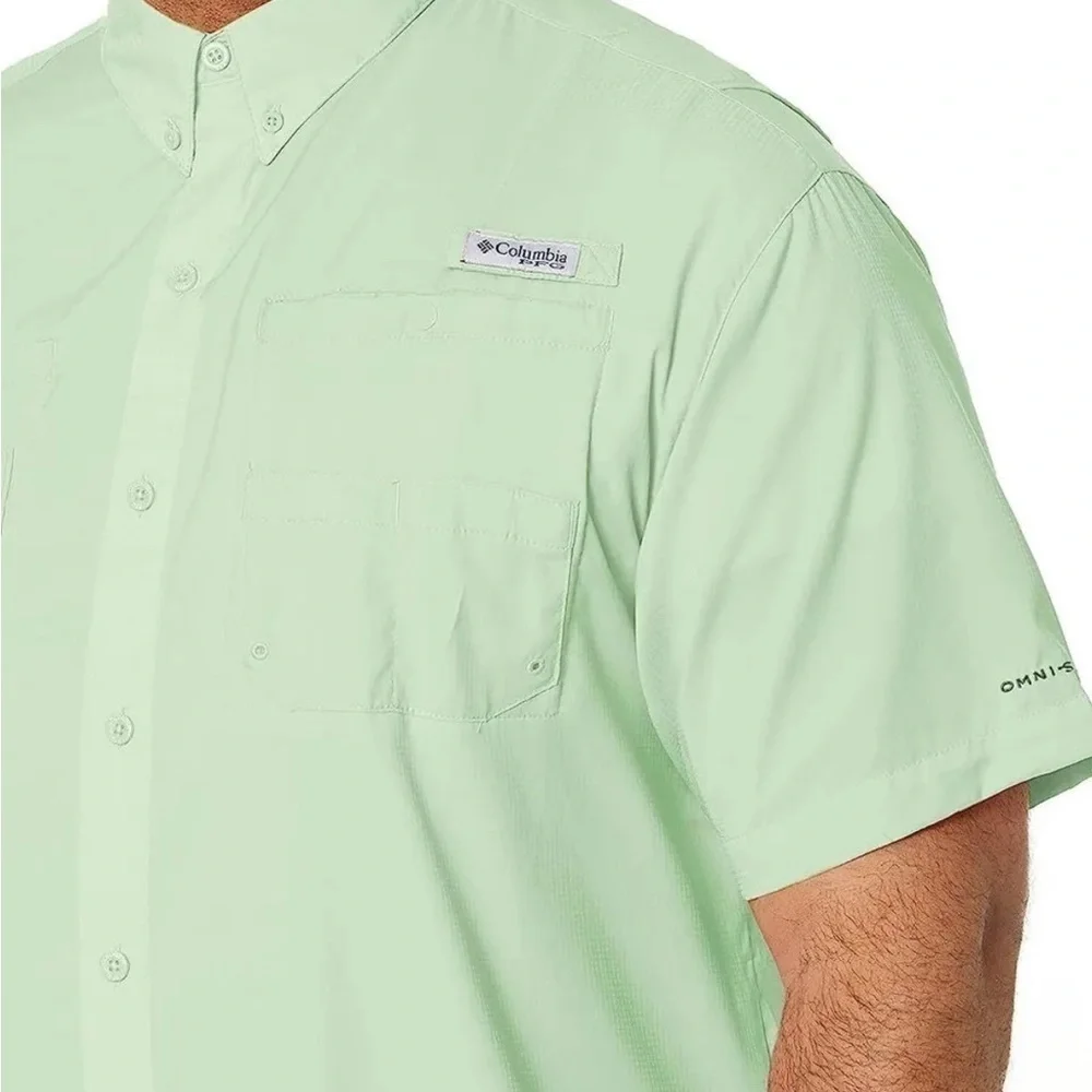New Columbia Men's Tamiami II Short Sleeve Shirt, Key West, size Small - Picture 3 of 6